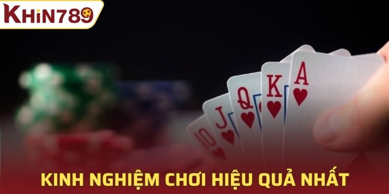 Kinh nghiệm chơi Mậu Binh Khin789 hiệu quả nhất